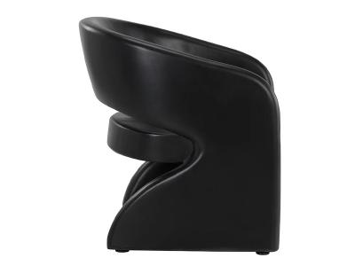 Sunpan Cura Lounge Chair In Black - 111348