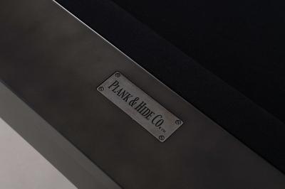 Plank and Hide Industrial Series Felix Pool Table - 28005-GUN
