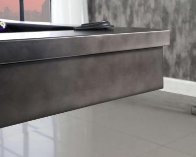 Plank and Hide Industrial Series Felix Pool Table - 28005-GUN