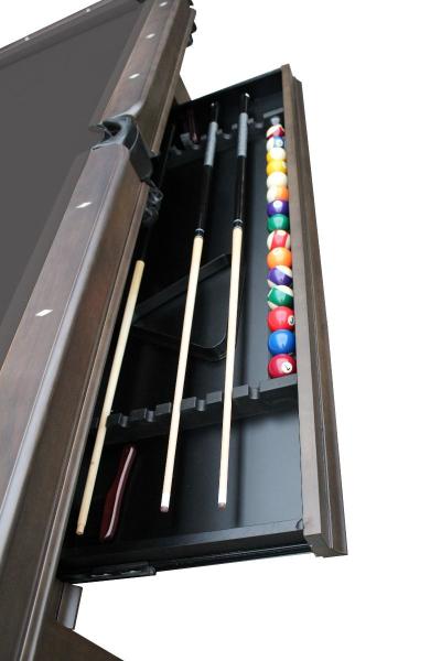 Plank and Hide Classic Series Elias Pool Table with Drawer - 11167