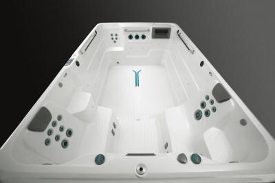 Endless Pools R-Series R200 RecSport Recreation Systems Swim Spa with Mocha Cabinet - 941912059100-23