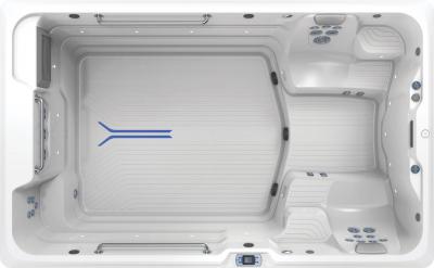 Endless Pools R-Series R200 RecSport Recreation Systems Swim Spa with Mocha Cabinet - 941912309100-23