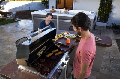 Endless Pools R-Series R220 RecSport Recreation Systems Swim Spa with Gray Cabinet - 941914309200-23