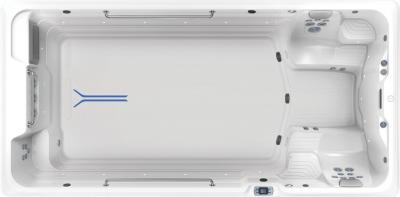 Endless Pools R-Series R500 RecSport Recreation Systems Swin Spa with Gray Cabinet - 941913059200-23