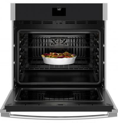 30" GE Smart Built-In Self-Clean Convection Single Wall Oven with No Preheat Air Fry - JTS5000SVSS