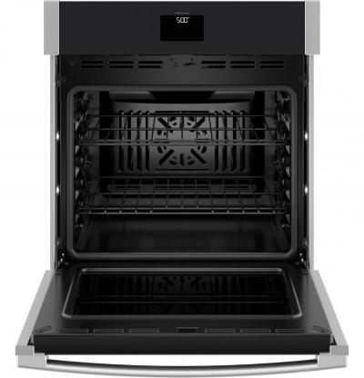 27" GE Smart Built-In Convection Single Wall Oven with No Preheat Air Fry - JKS5000SVSS