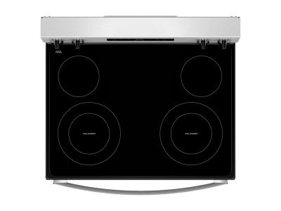 30" Whirlpool Freestanding Electric Range with 4 Elements - YWFES3530RS
