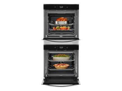 24" Whirlpool 5.8 Cu. Ft. Double Wall Oven with Convection - WOD52ES4MZ