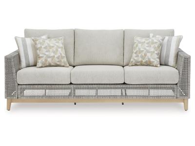 Signature Design by Ashley Seton Creek Outdoor Sofa with Cushion - P798-838