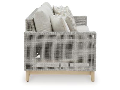 Signature Design by Ashley Seton Creek Outdoor Sofa with Cushion - P798-838