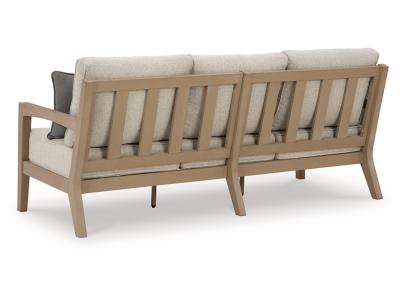 Signature Design by Ashley Hallow Creek Outdoor Sofa with Cushion - P560-838