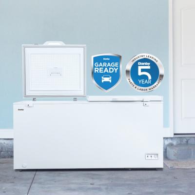 79" Danby 21.0 Cu. Ft. Two Door Chest Freezer -  DCFM210A1WDB