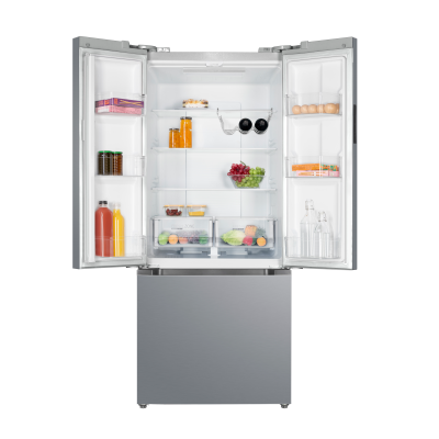 30" Marathon 18 cu.ft. White French Door Bottom Mount Frost Free Refrigerator - MFF180SSFD-1