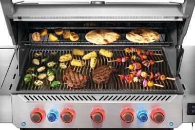 74" Napoleon Prestige 665 Connected RSIB Natural Gas Grill - P665VXRSIBNSS