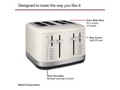 KitchenAid 4 Slice Toaster in Porcelain - KMT4109PL