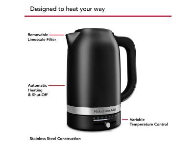 KitchenAid 1.7 Liter Electric Kettle - KEK1701BM
