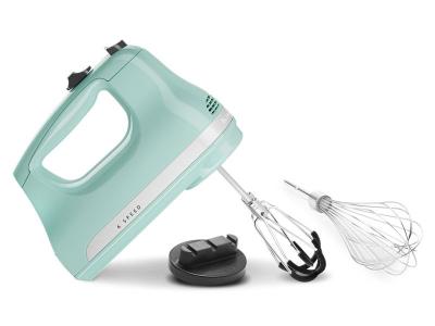 KitchenAid 6 Speed Hand Mixer with Flex Edge Beaters in Ice - KHM6118IC