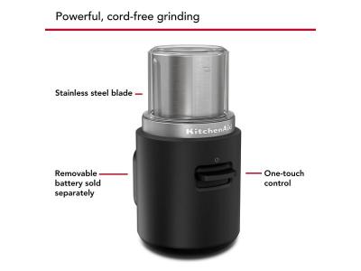 KitchenAid Go Cordless Blade Coffee Grinder - Battery Sold Separately - KBGR100BM