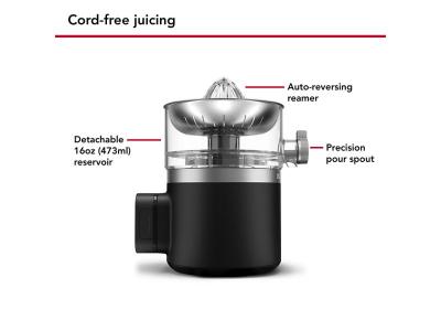 KitchenAid Go Cordless Citrus Juicer - Battery Included - KCJR161BM