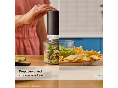 KitchenAid Go Cordless Top Down Chopper - Battery Sold Separately - KTCR350BM