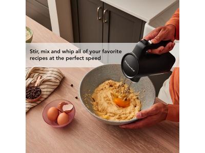 KitchenAid Go Cordless Hand Mixer Battery Included - KHMR762BM