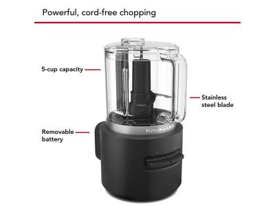 KitchenAid Go Cordless Food Chopper - Battery Included - KFCR531BM