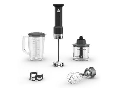 KitchenAid Go Cordless Hand Blender with Accessories - Battery Sold Separately - KHBRV05BM