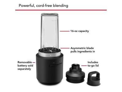 KitchenAid Go Cordless Personal Blender - Battery Sold Separately - KSBR200BM