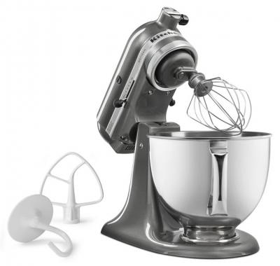 9" KitchenAid Artisan Series 5 Quart Tilt-Head Stand Mixer - KSM150PSMS