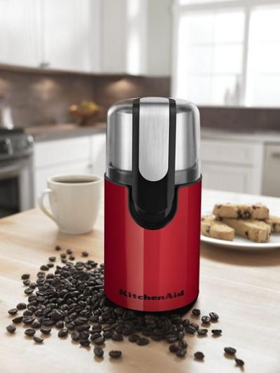 KitchenAid Blade Coffee Grinder in Empire Red - BCG111ER