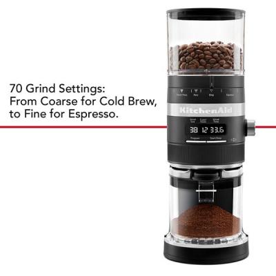 KitchenAid Burr Coffee Grinder - KCG8433BM