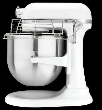 KitchenAid NSF Certified Commercial Series 8-Qt Bowl Lift Stand Mixer - KSMC895WH