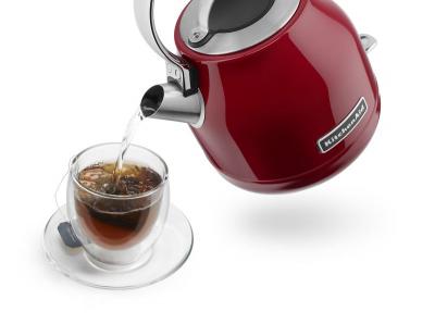 KitchenAid 1.25L Electric Kettle in Empire Red - KEK1222ER