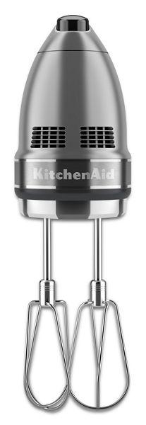 4" KitchenAid 7-Speed Hand Mixer in Contour Silver - KHM7210CU