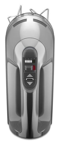 4" KitchenAid 7-Speed Hand Mixer in Contour Silver - KHM7210CU