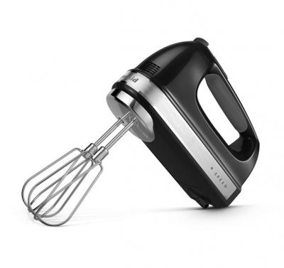 4" KitchenAid 9-Speed Hand Mixer in Onyx Black - KHM926OB