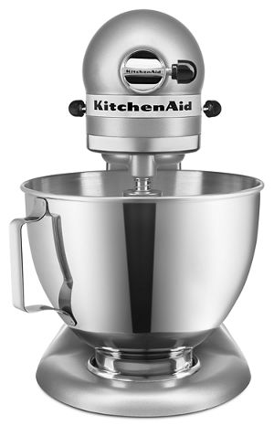 9" KitchenAid Ultra Power 4.5-Quart Tilt-Head Plus Series Stand Mixer - KSM96CU