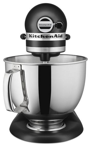 9" KitchenAid Artisan Series 5 Quart Tilt-Head Stand Mixer - KSM150PSBM