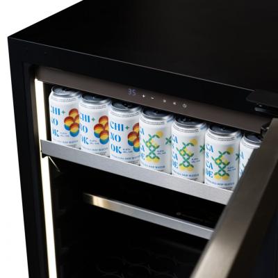 24" Silhouette Pro Gen 3 Built-in Beverage Center Panel-Ready - SPRBC052D3SS-P