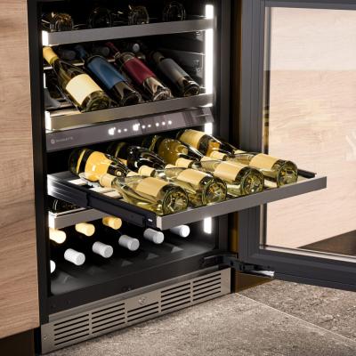 24" Silhouette Pro Gen 3 Built-In Wine Cellar Panel-Ready - SPRWC052D3SS-P