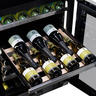 24" Silhouette Pro Gen 3 Built-In Wine Cellar Panel-Ready - SPRWC052D3SS-P
