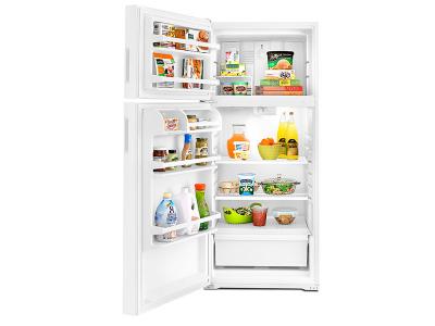 28" Amana 14 Cu. Ft. Top-Freezer Refrigerator with Flexible Storage Options - ART104TFDW
