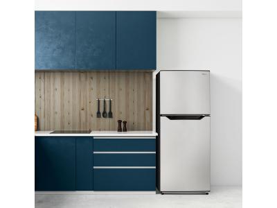 23" Danby 11.6 Cu. Ft. Apartment Size  Top Mount Fridge in Stainless Steel - DFF116B2SSDBR