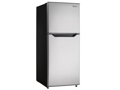 23" Danby 11.6 Cu. Ft. Apartment Size  Top Mount Fridge in Stainless Steel - DFF116B2SSDBR