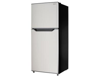 23" Danby 11.6 Cu. Ft. Apartment Size  Top Mount Fridge in Stainless Steel - DFF116B2SSDBL