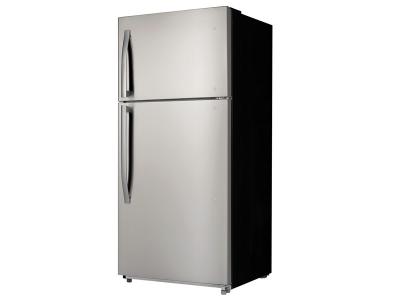 30" Danby 18 Cu. Ft. Top Mount Refrigerator In Stainless Steel - DFF180E2SSDB