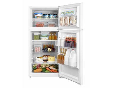 28" Danby 14.2 Cu. Ft. Apartment Size Top Mount Fridge - DFF142E1WDB