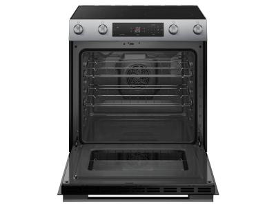30" Bosch 100 Series Electric Freestanding Range in Stainless Steel - HEF1050MC