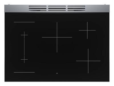 36" Bosch 800 Series Industrial Style Induction Range in Stainless Steel - HIS8655C