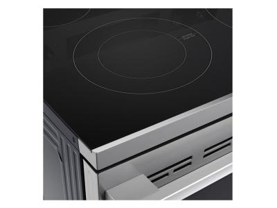 30" LG 6.3 Cu. Ft. Smart Wi-Fi Enabled ProBake Convection Electric Range with Air Fry & EasyClean - LREN6323YE